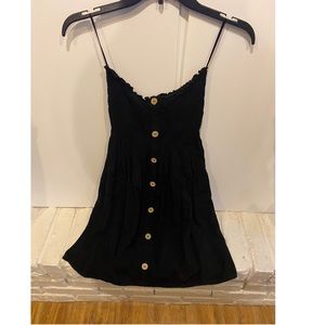 Strapless Black Dress